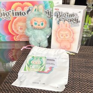 AUTHENTIC Pop Mart Big into Energy labubu Plush Doll - SERENITY